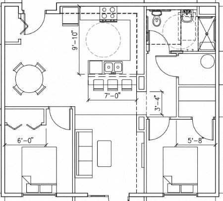 1007 S. Elder St. Studio-2 Beds Apartment for Rent - Photo Gallery 23